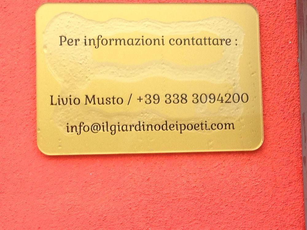 Bed & Breakfast Il Giardino Dei Poeti